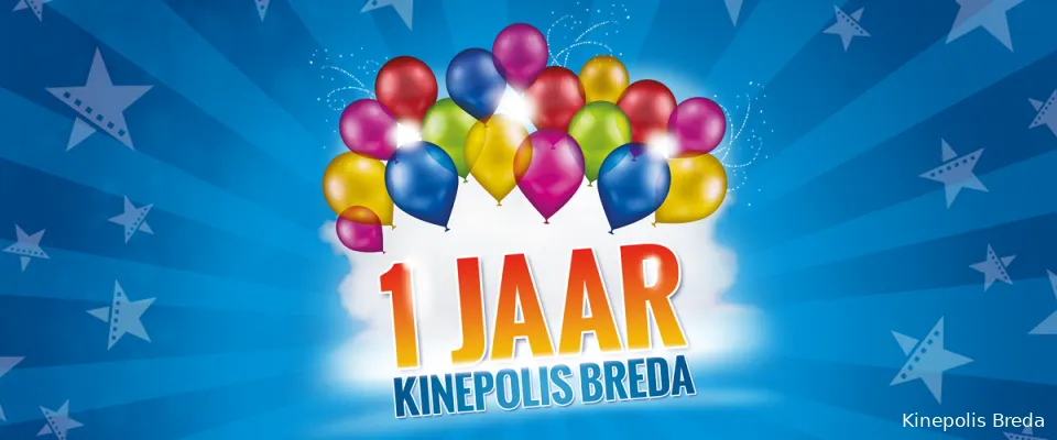 kinepolis breda 1 jaar