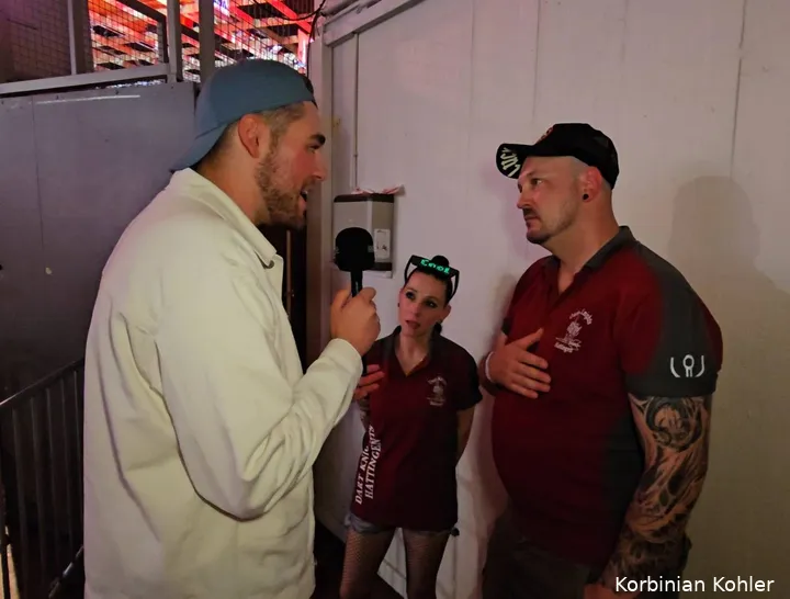 Christian und Nadine im Gespräch mit Dartsnews.de