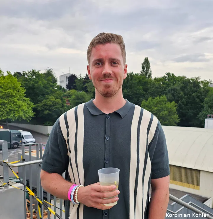 Josh Rock liet een blijvende indruk achter op Felix uit Saarbrücken: ondanks de Noord-Ierse overwinning op Duitsland won "Rocky" de prijs voor de beste werpstijl