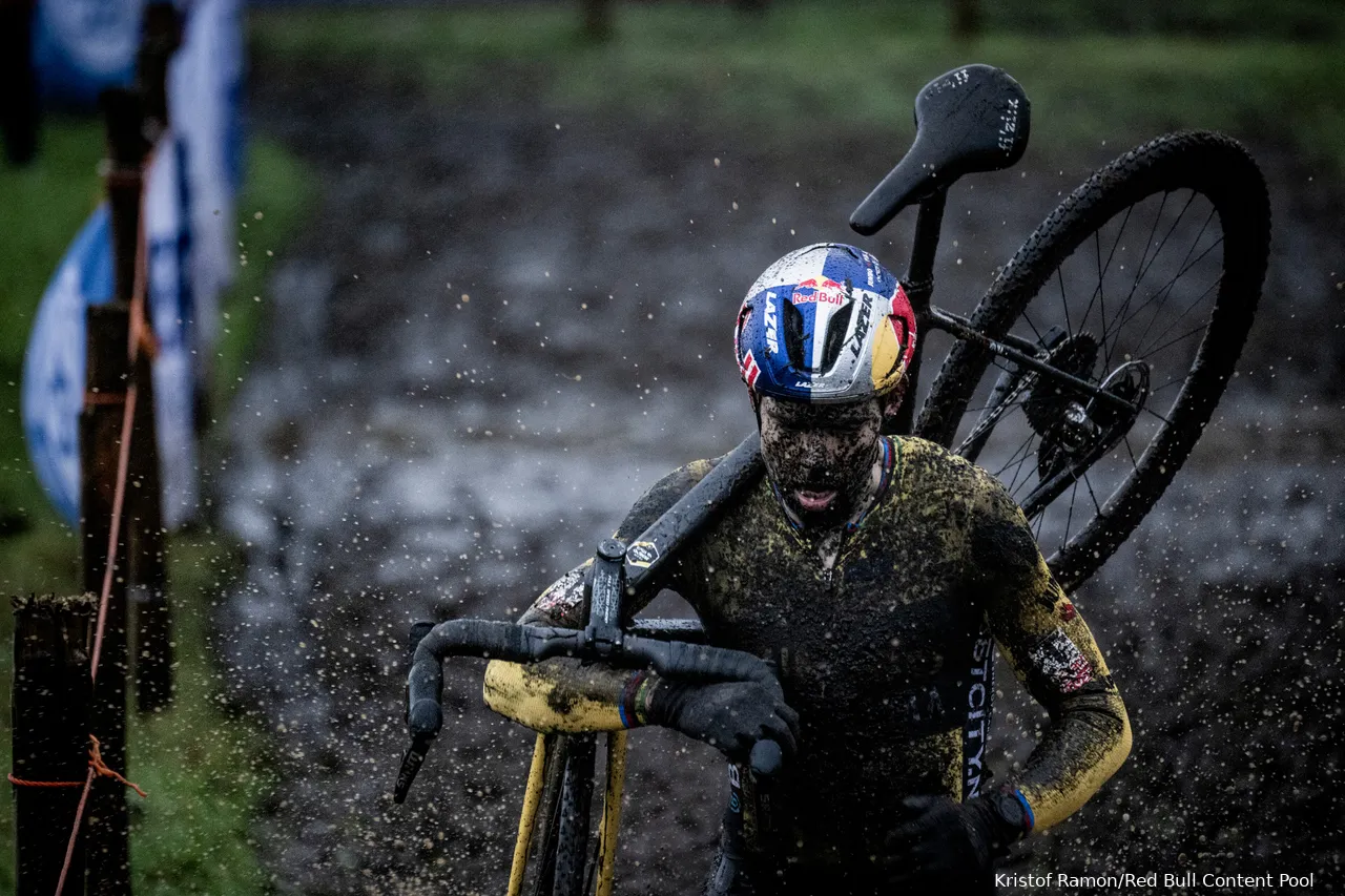 Van Aert last year in the cross