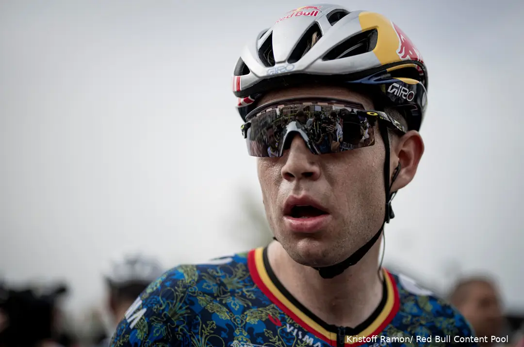 Wout van Aert quer a Vermelha e irá por ela amanhã na chegada a Ourém