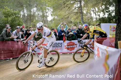 Mathieu van der Poel und Wout Van Aert<br>