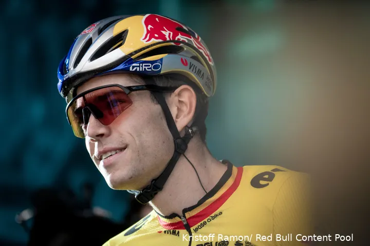 Wout van Aert es una de las grandes estrellas del Visma - Lease a Bike