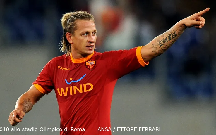 roma cluj mexes esultanza ansa