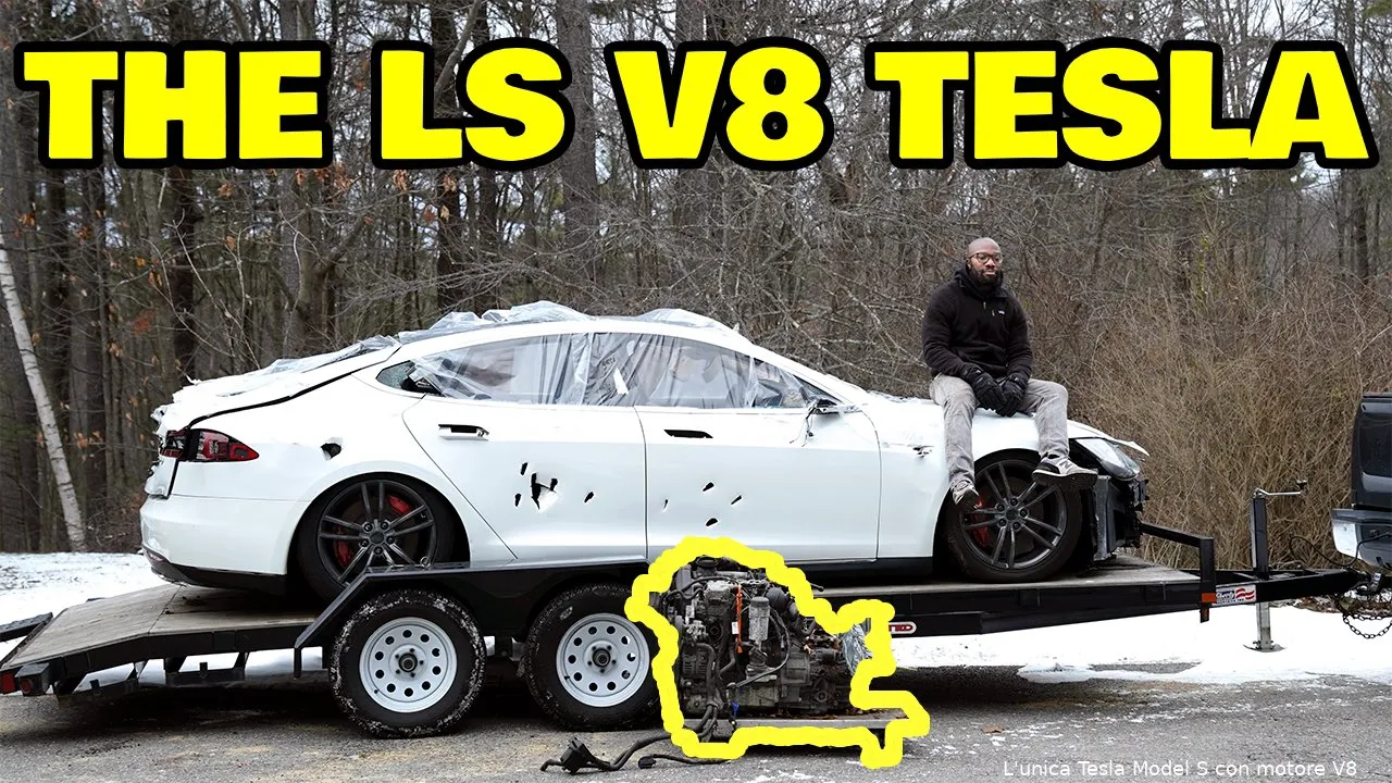 tesla model s v8