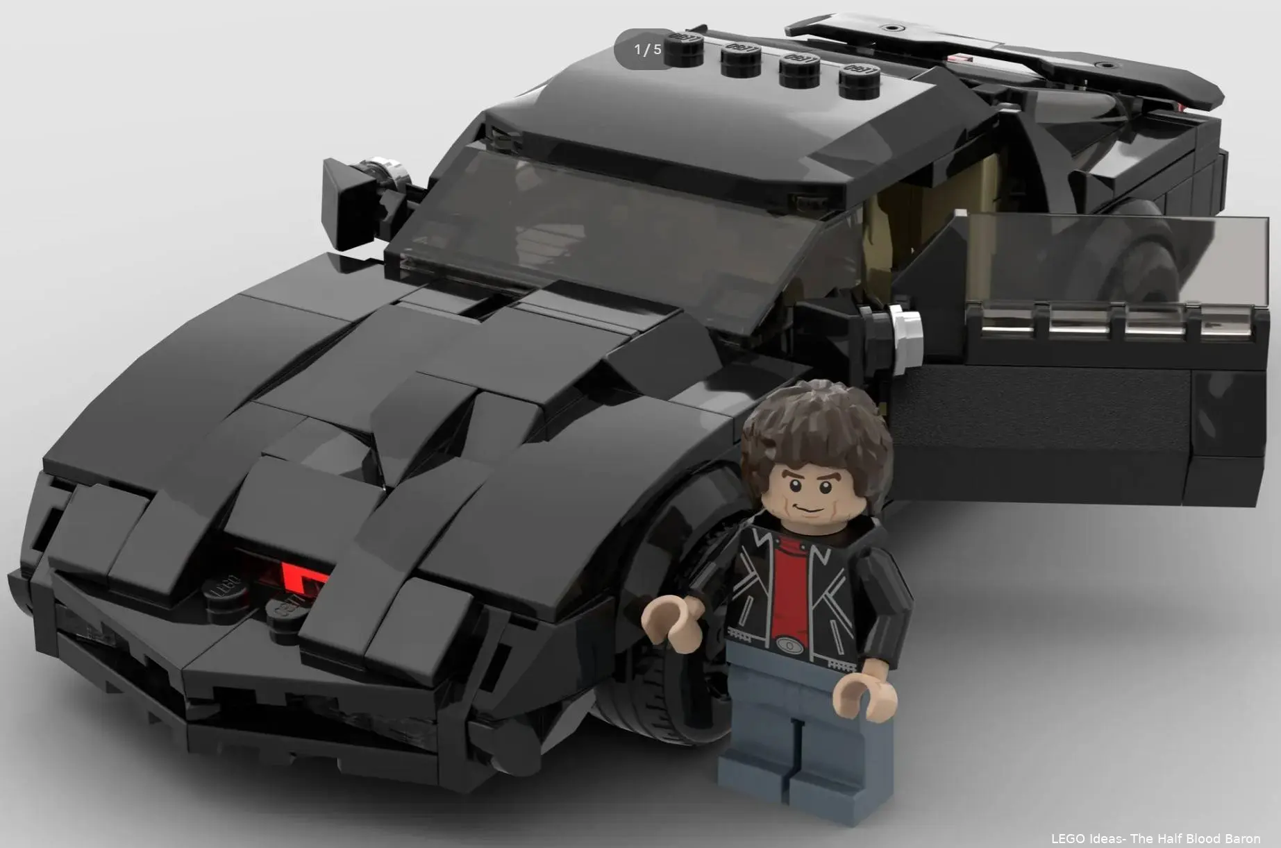 kitt knight rider lego