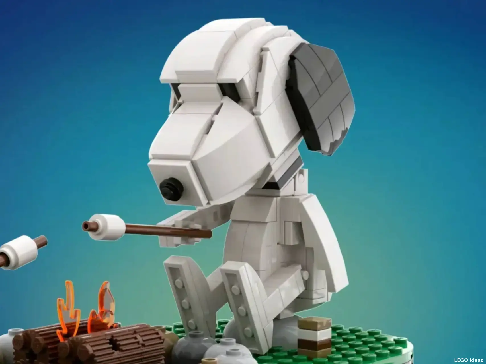 LEGO Ideas SNoopy's kampvuur