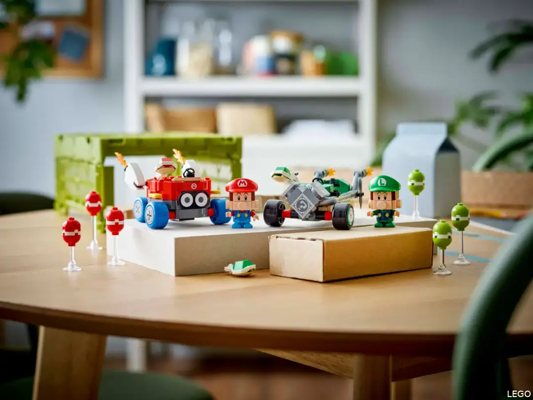 lego mario kart baby mario baby luigi