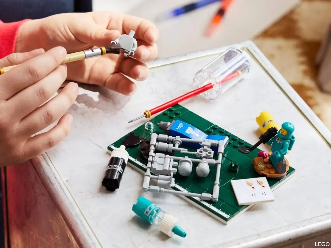 LEGO Ideas 40889 Build Paint and Play