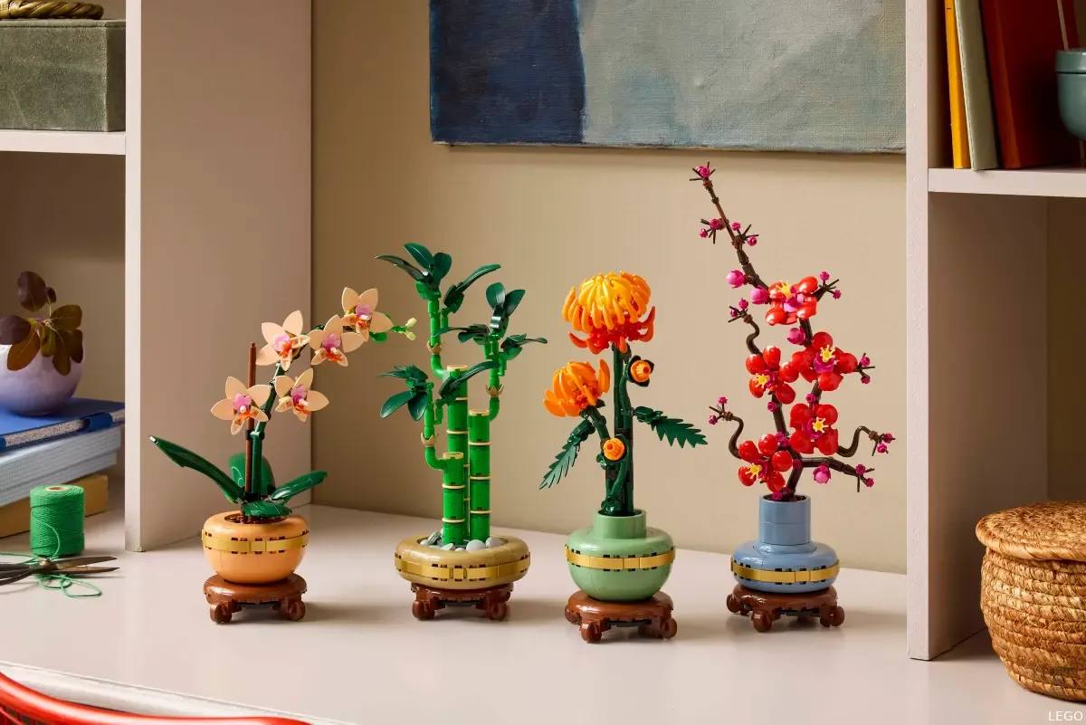 lego botanical collection vier edellieden