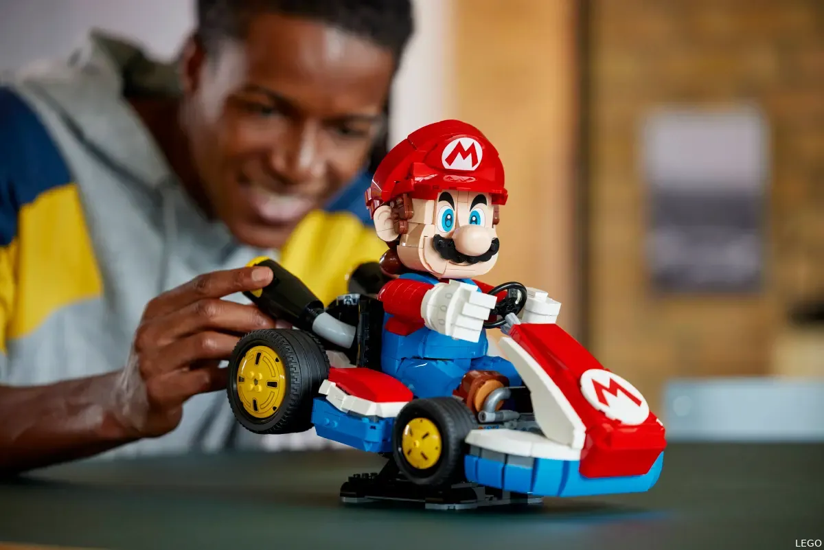lego mario kart mario standard kart