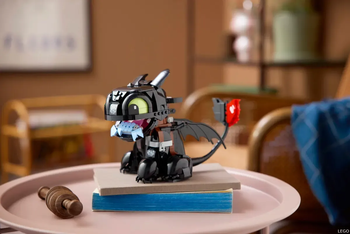 lego how to train your dragon toothless