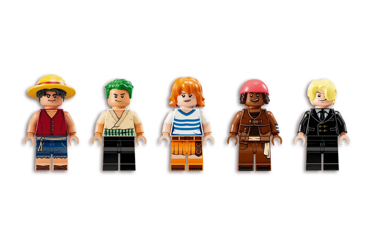 lego one piece going merry minifigures
