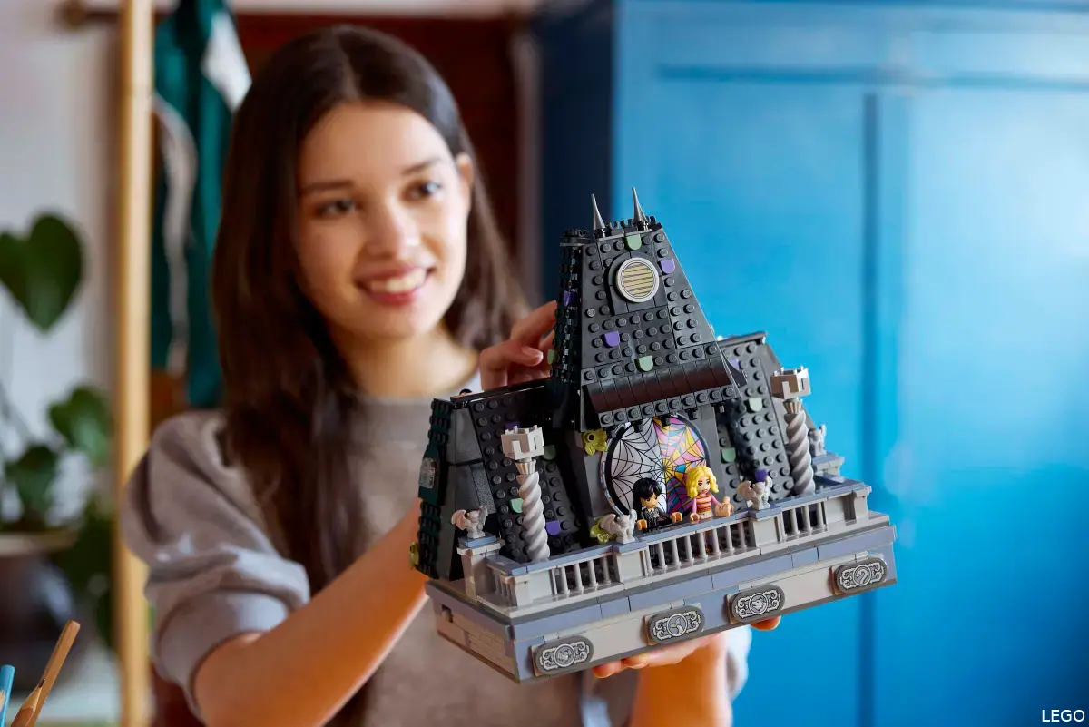 lego wednesday enid room
