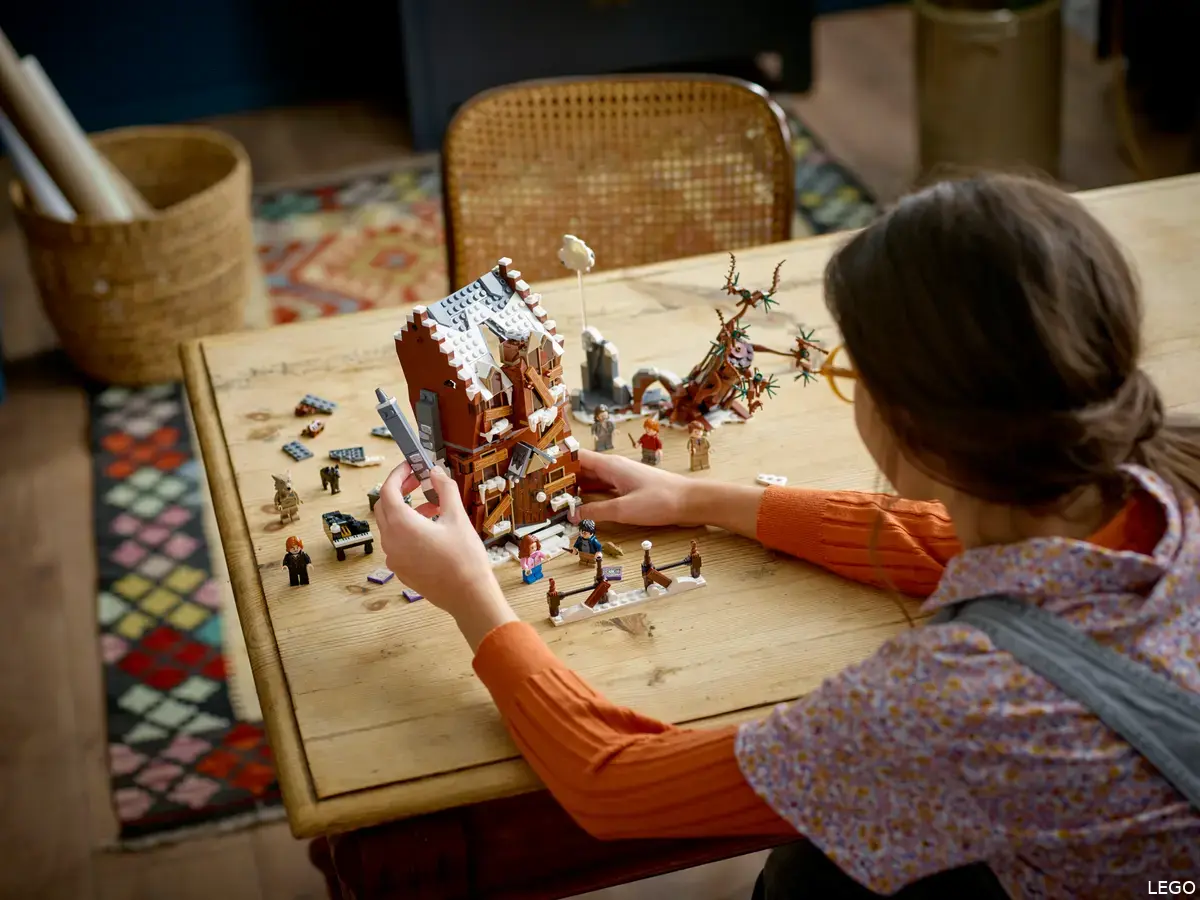 lego harry potter krijsende krot