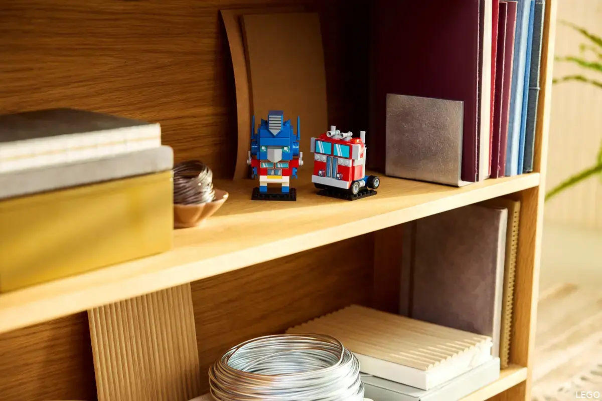 lego transformers brickheadz optimus prime