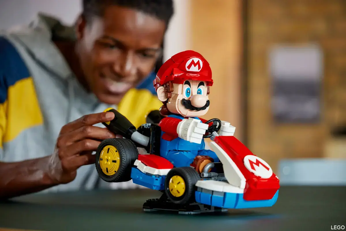 lego mario kart mario standard kart