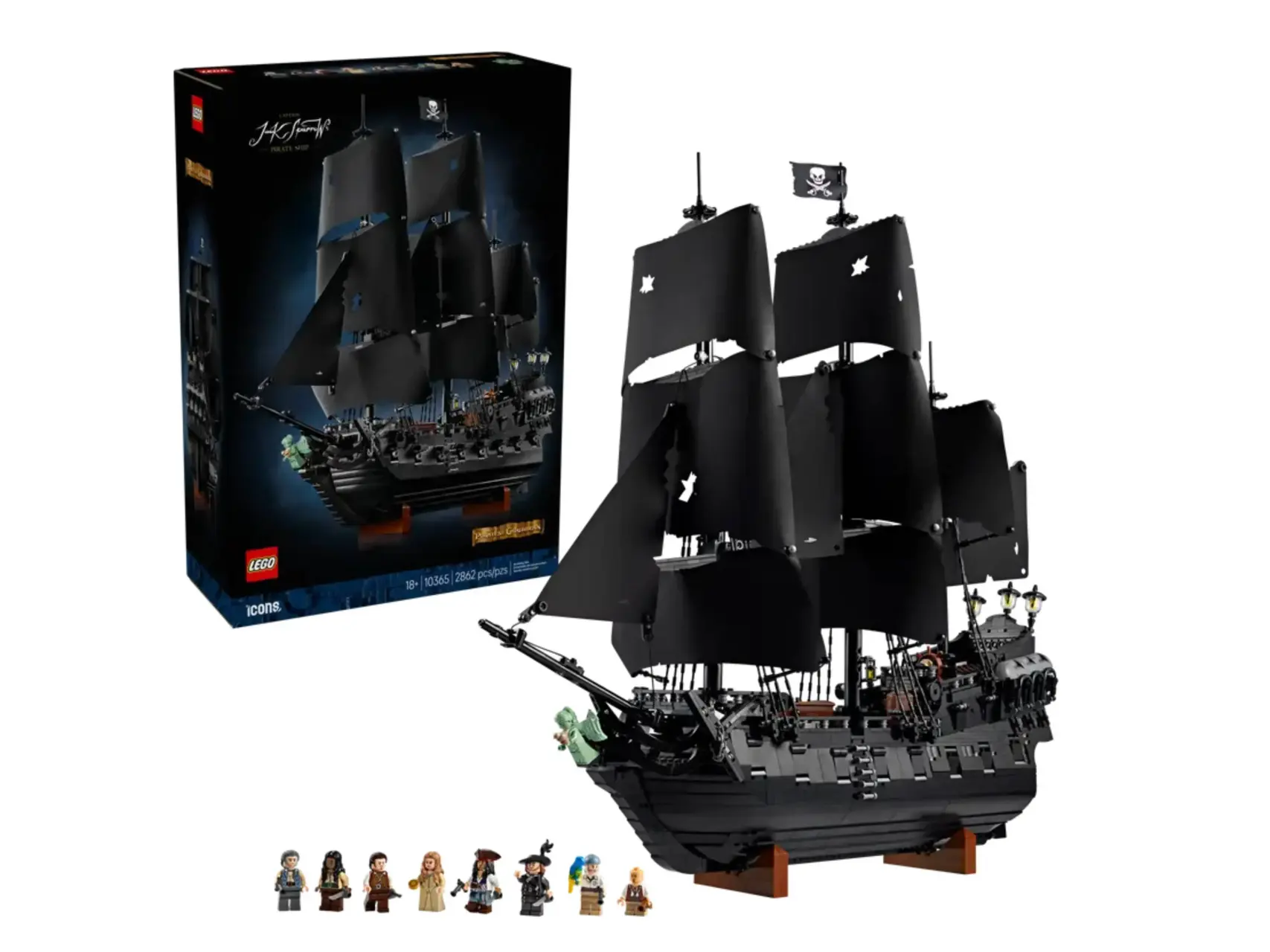 LEGO ICONS Pirates of the Caribbean Captain Jack Sparrowsd Ship (1)