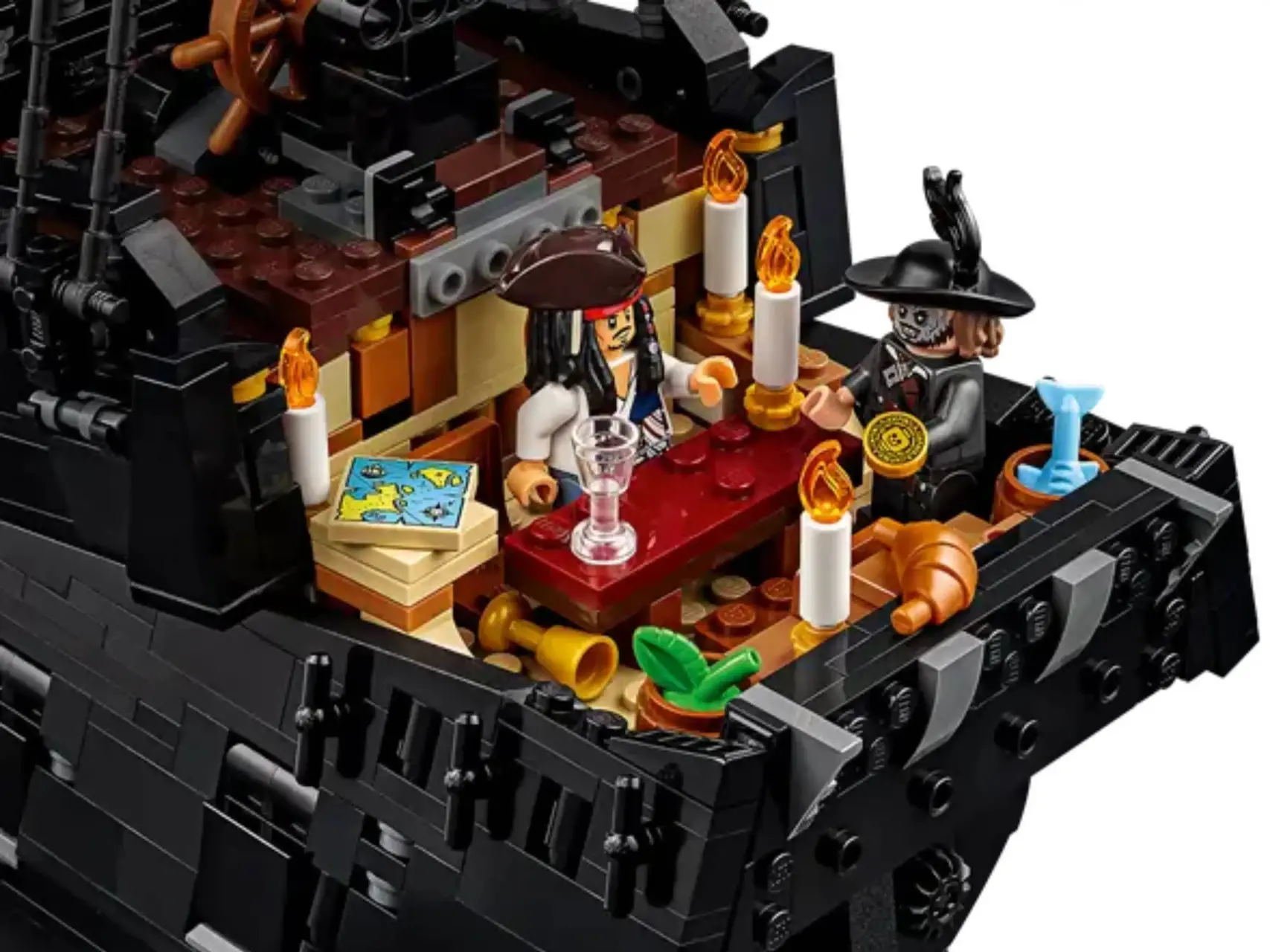 LEGO ICONS Pirates of the Caribbean Captain Jack Sparrows Ship (3)