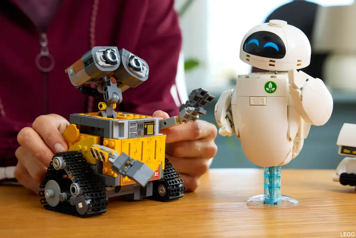 lego wall e eve