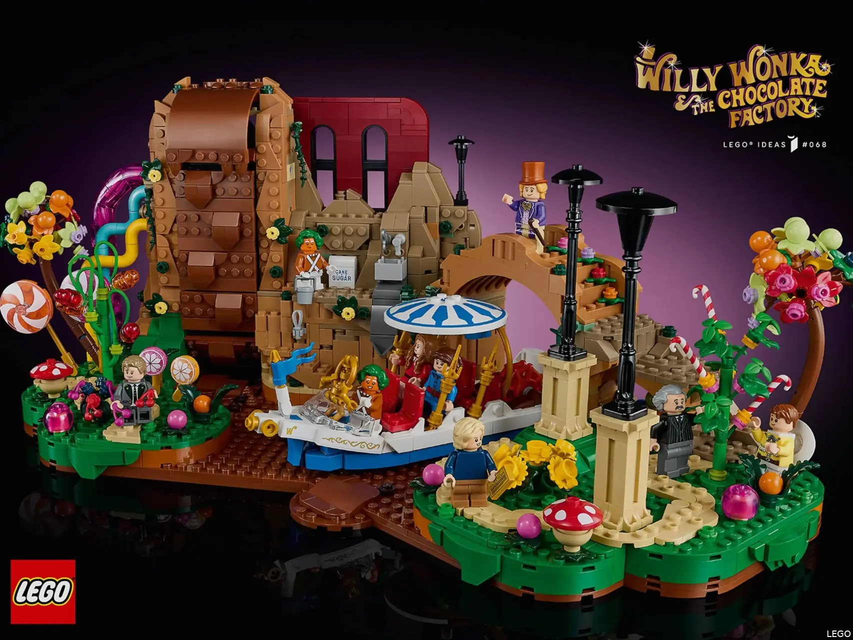 LEGO Willy Wonka and the chocolate factory