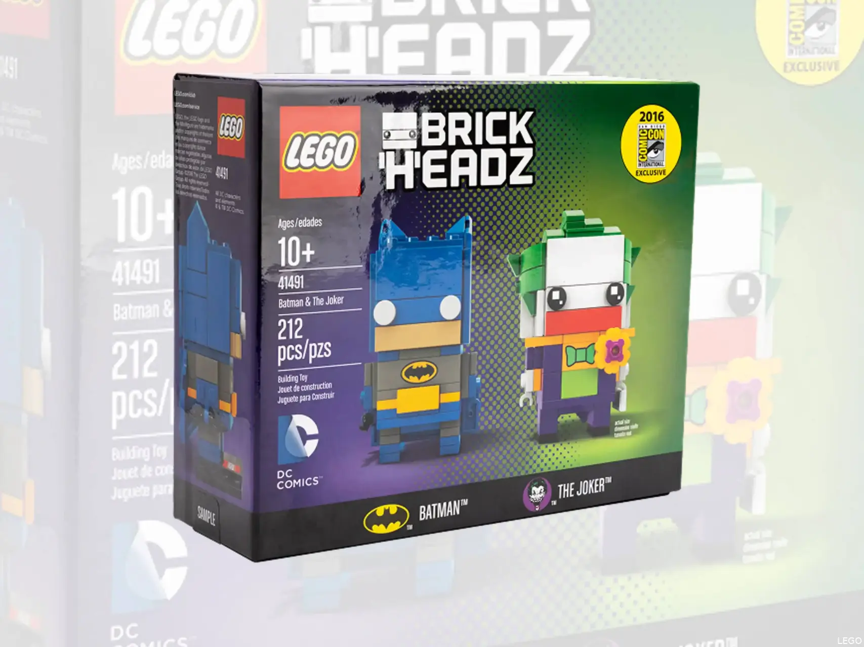 LEGO Batman And Joker Brickheadz