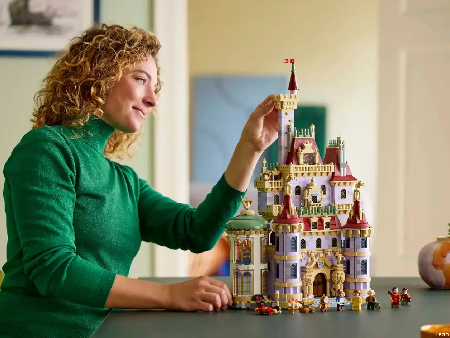 LEGO Belle en het Beest kasteel