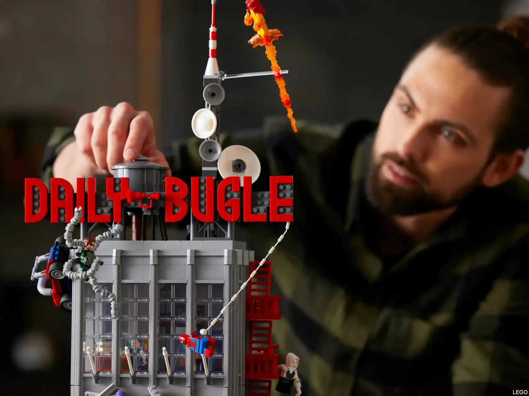 LEGO Marvel Daily Bugle