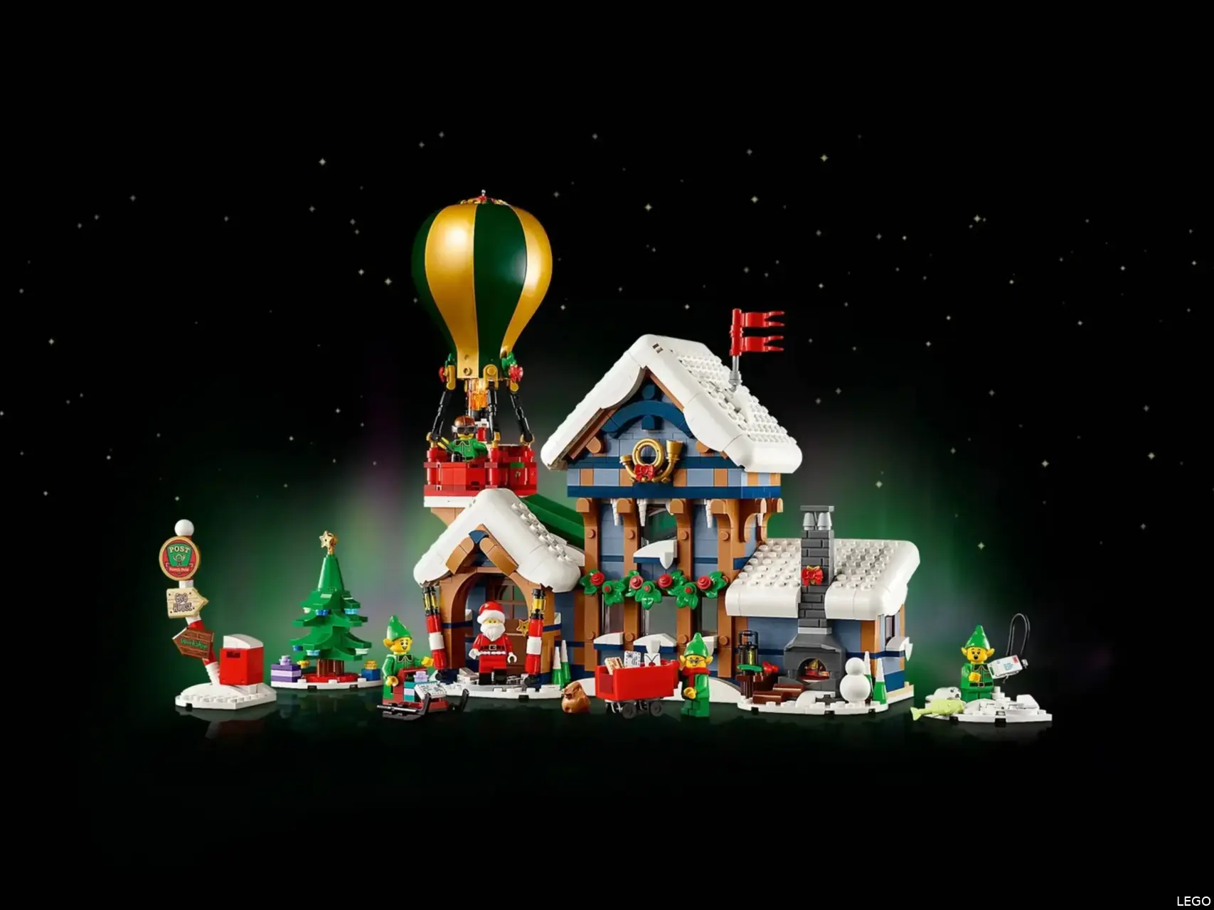 LEGO postkantoor van de kerstman