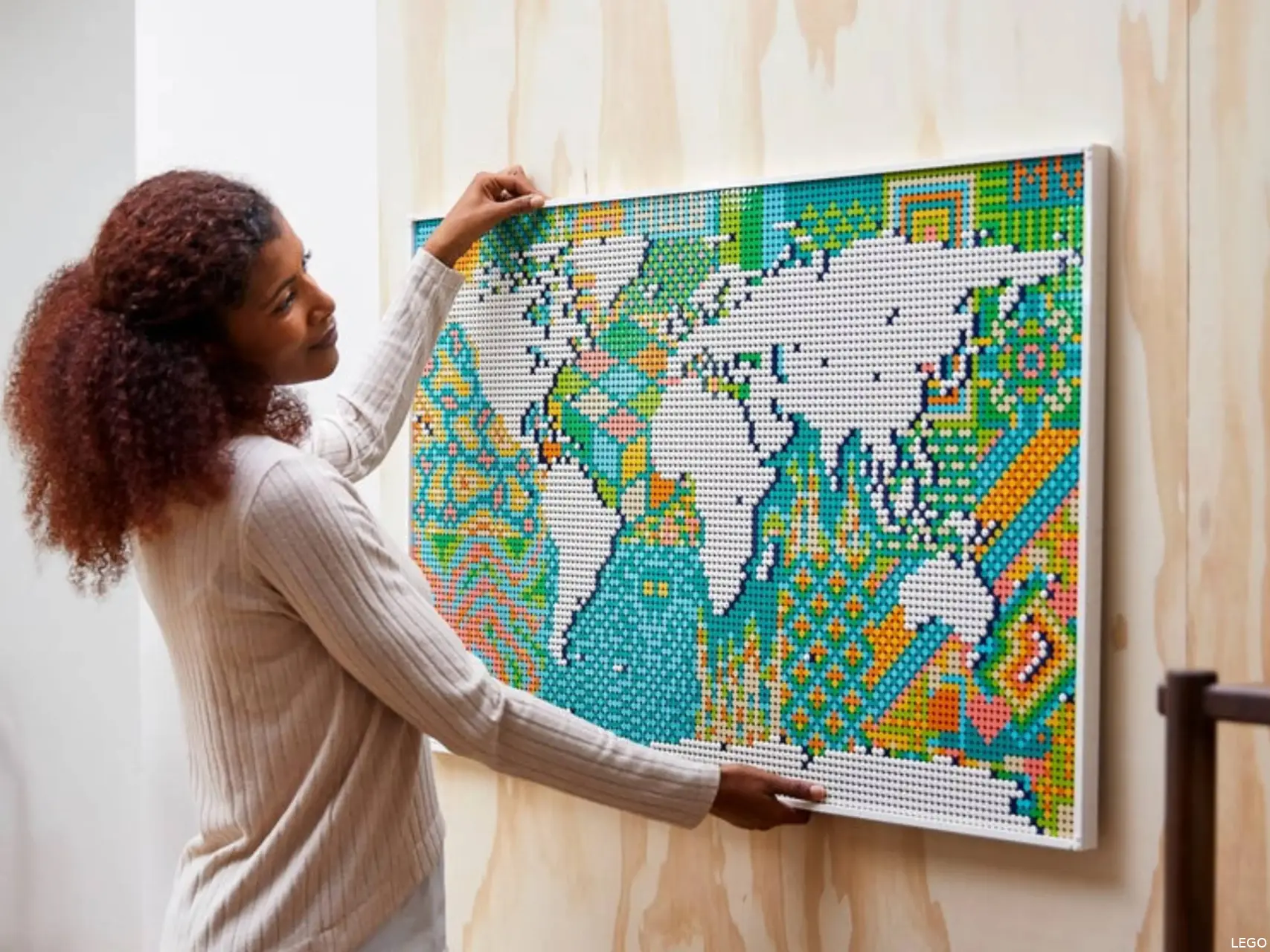 LEGO Art Wereldkaart 31203