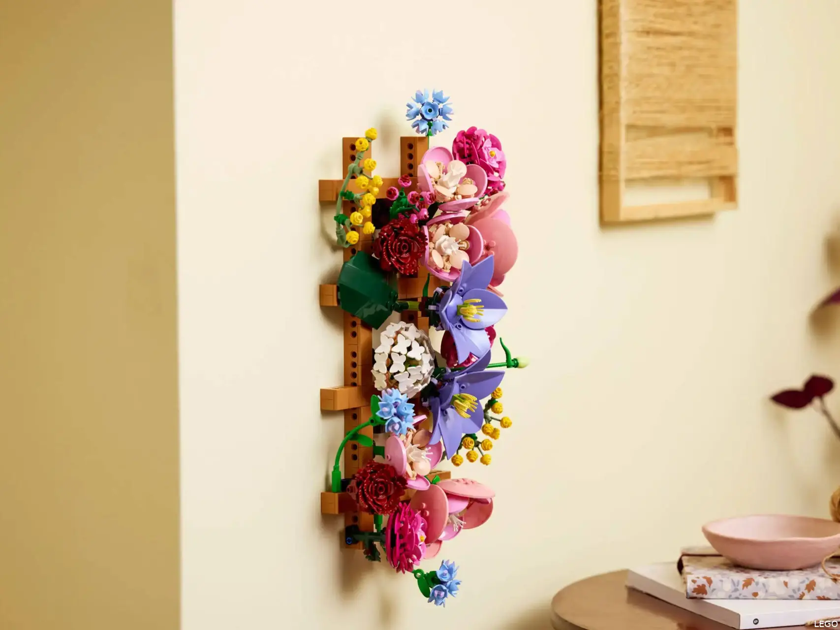 LEGO botanicals bloemenwand