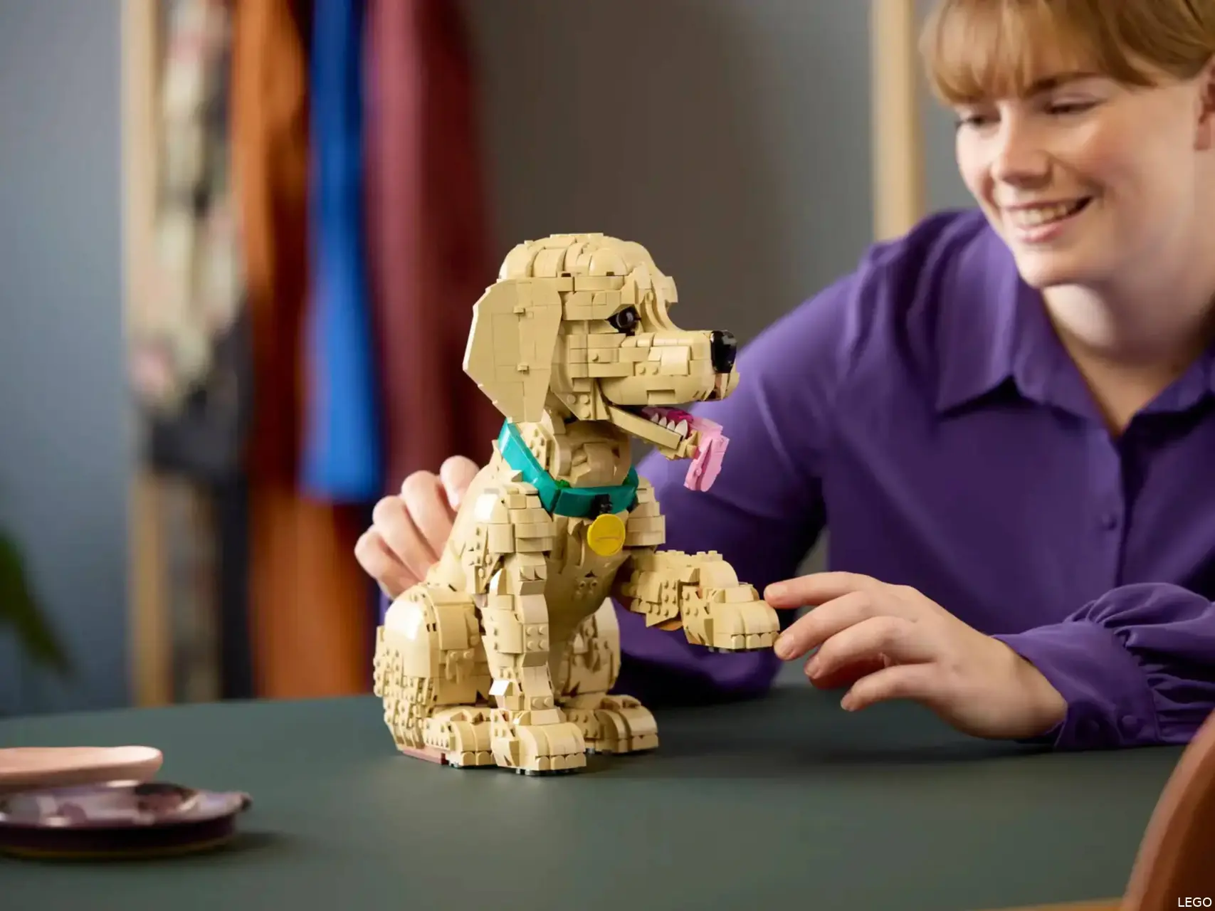 LEGO ICONS Golden Retriever Puppy 11384