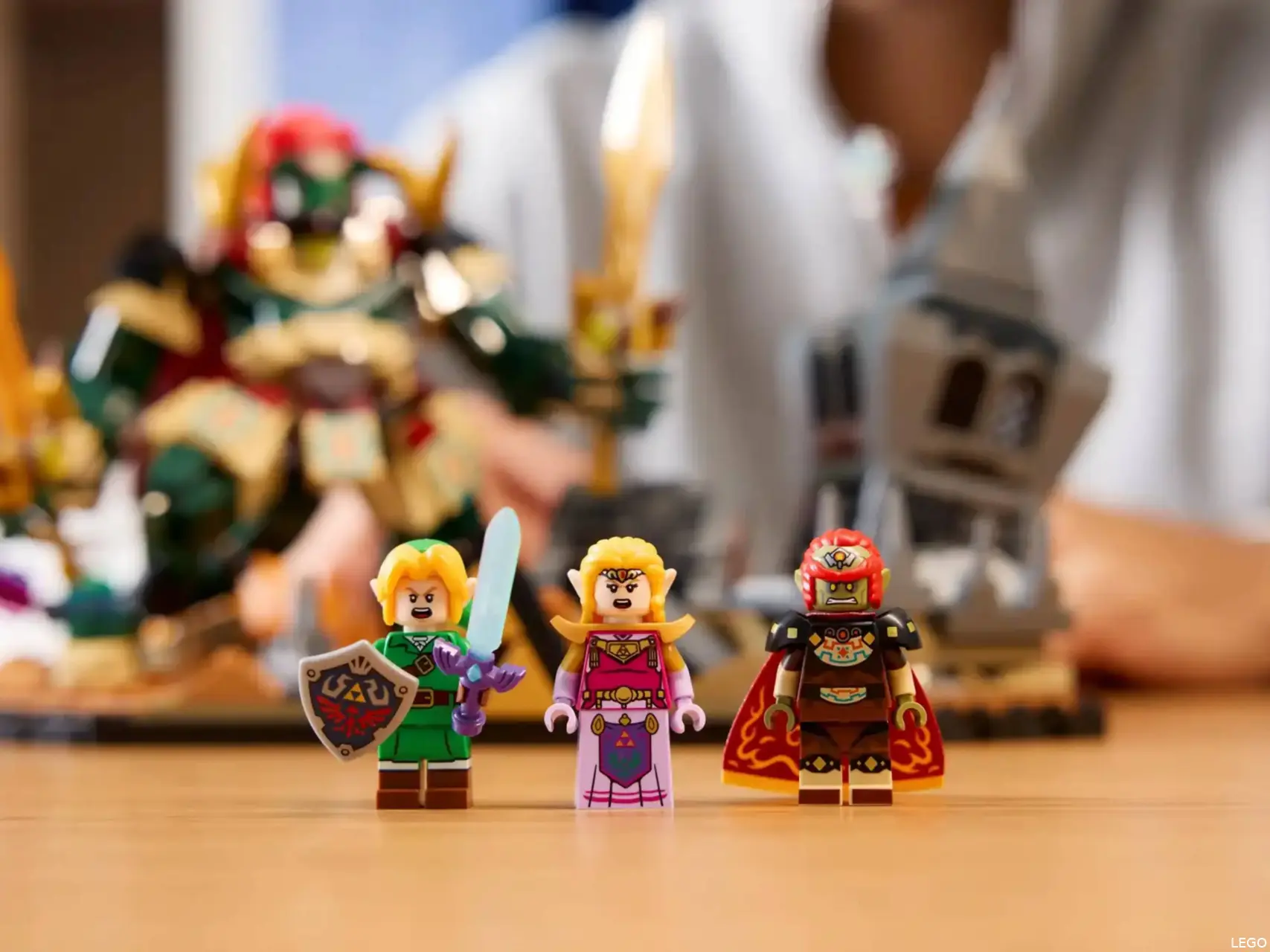 LEGO the Legend of Zelda Ocarina of Time eindstrijd minifigs