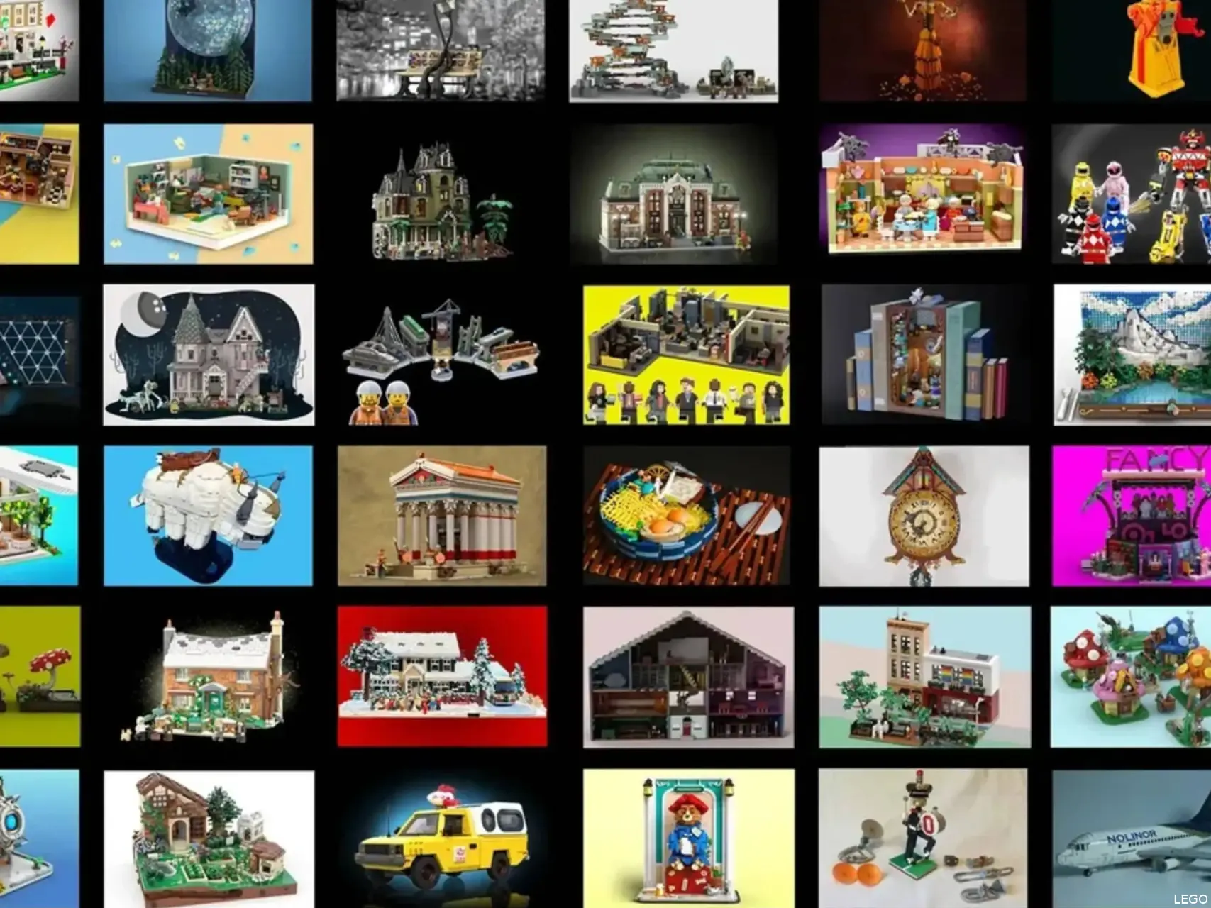 LEGO Ideas selection