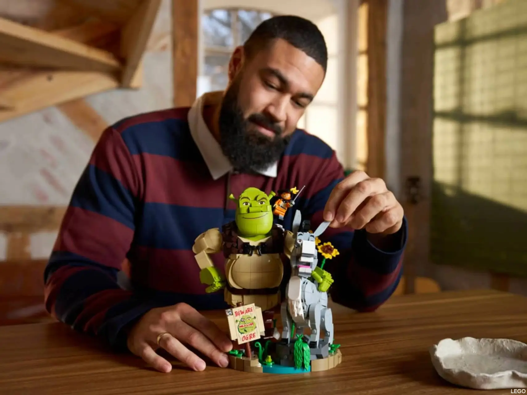 LEGO Shrek Donkey and Puss in Boots