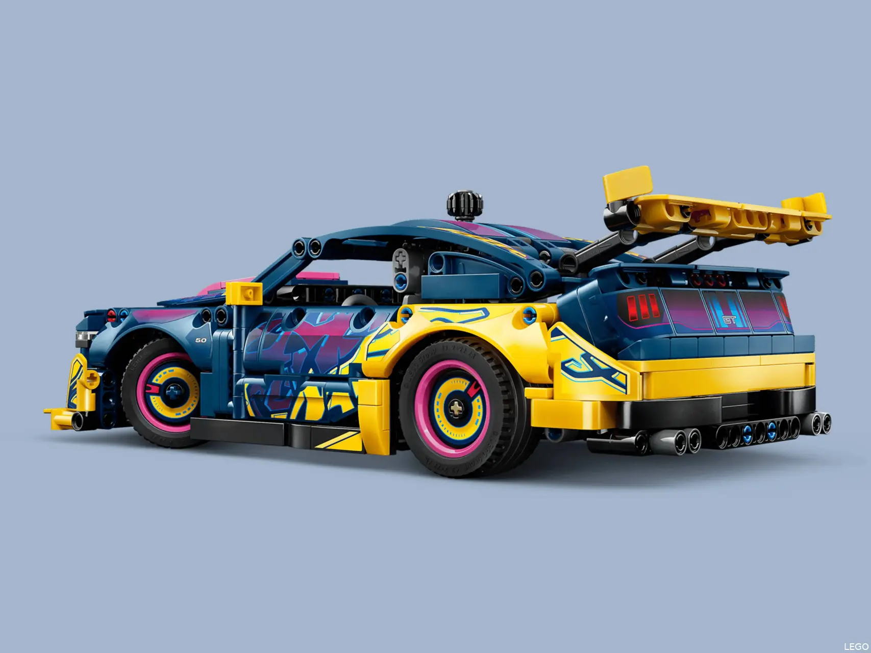 LEGO Technic 42236 Custom Ford GT side shot