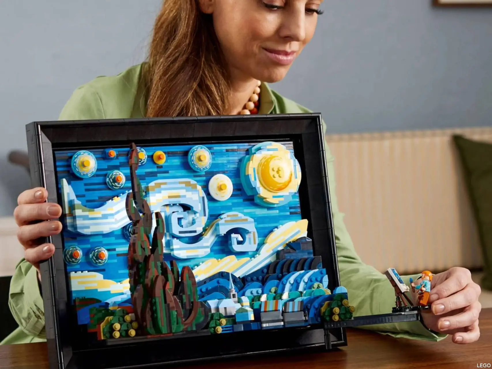 LEGO Ideas Vincent van Gogh De Sterrennacht