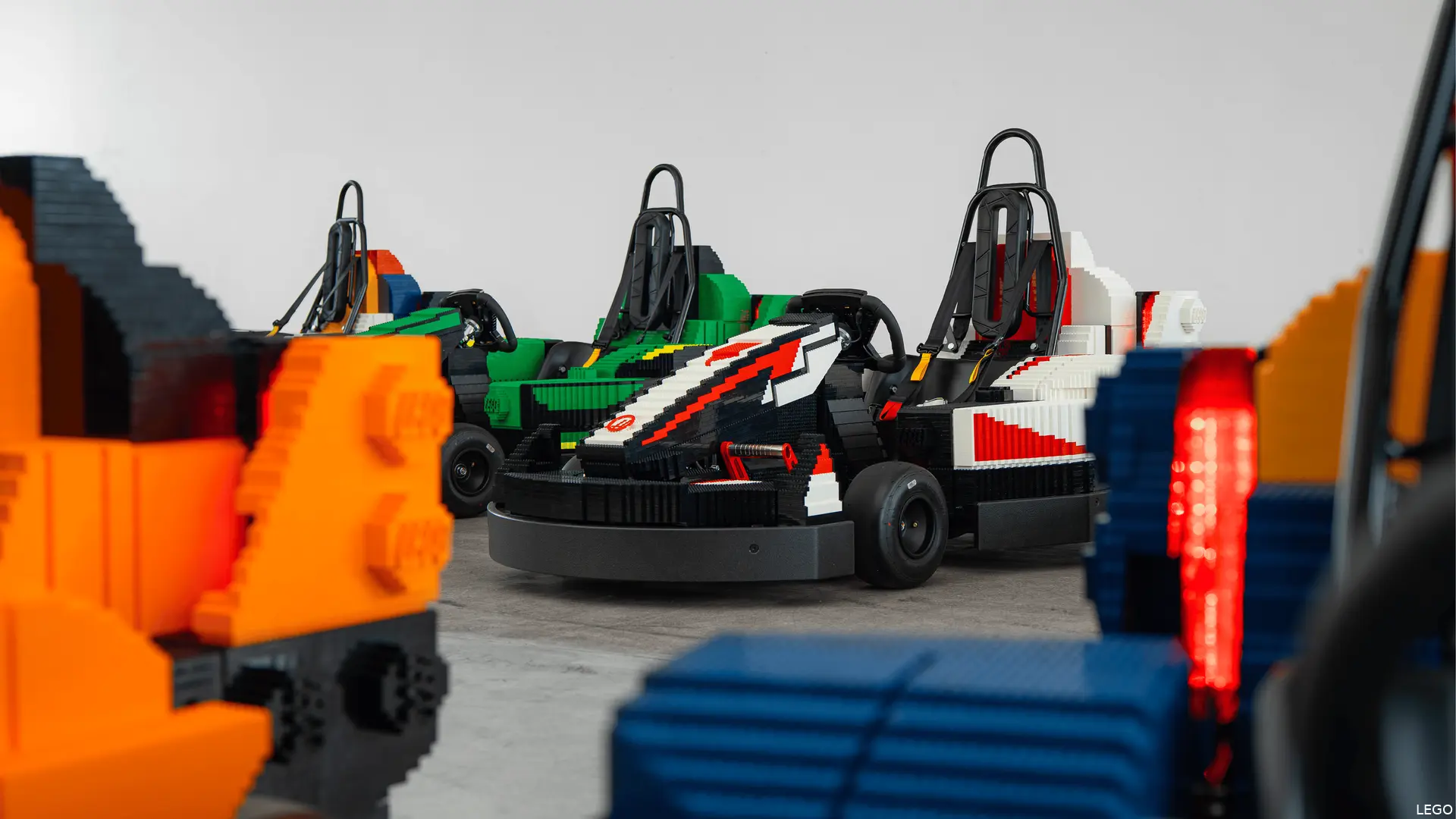 LEGO F1 drivers parade Silverstone