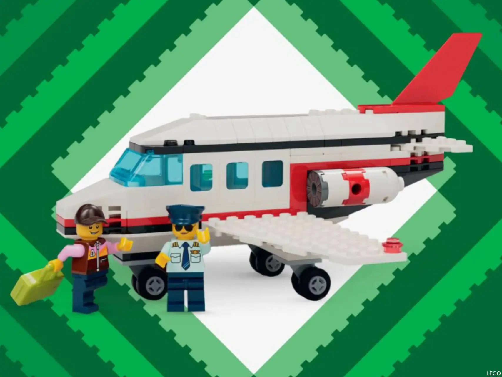 LEGO Insiders Days vliegtuig