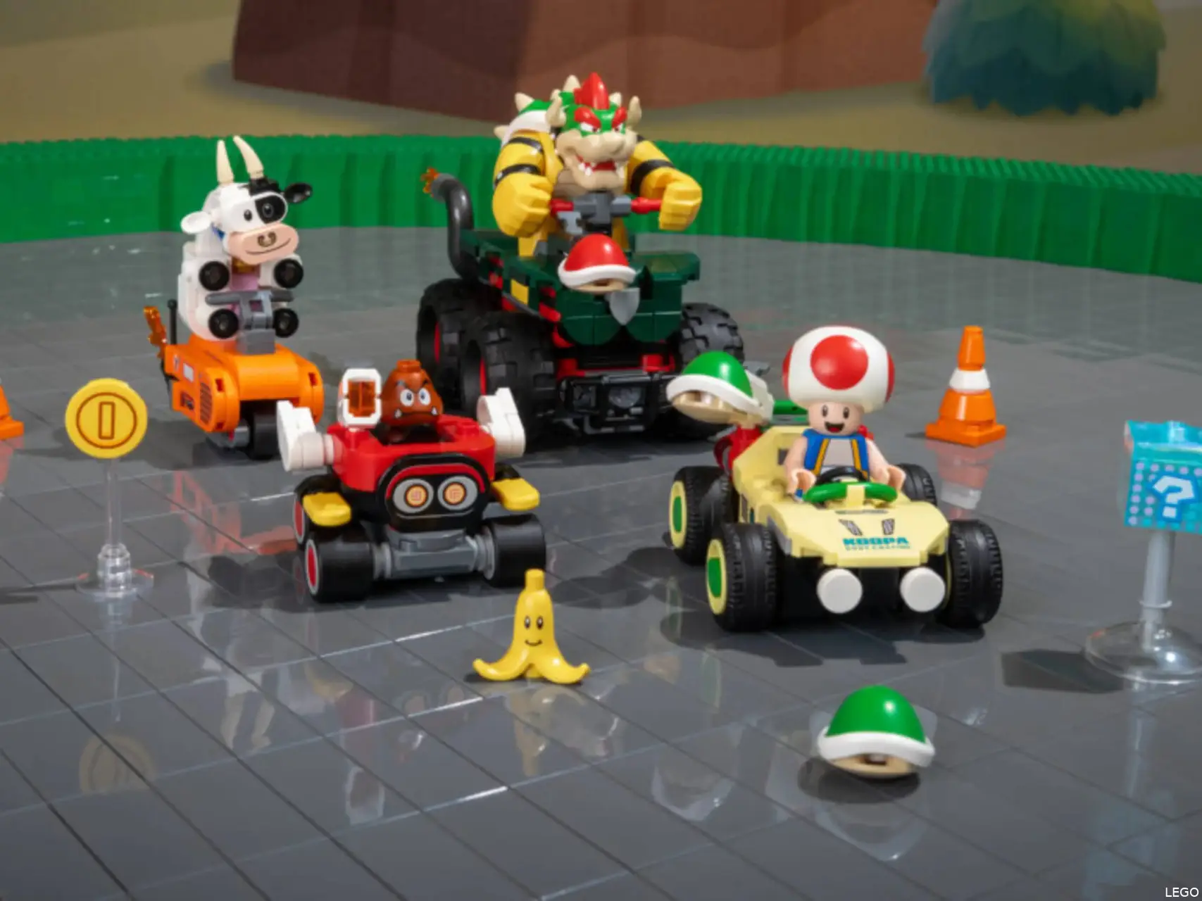 LEGO Super Mario 72058 Mario Kart – Bowsers razende race
