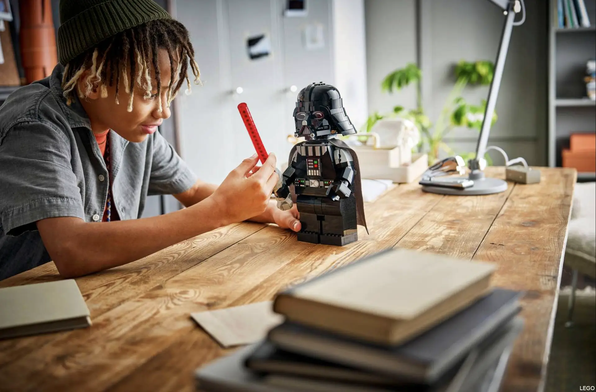 grote minifiguur van Darth Vader