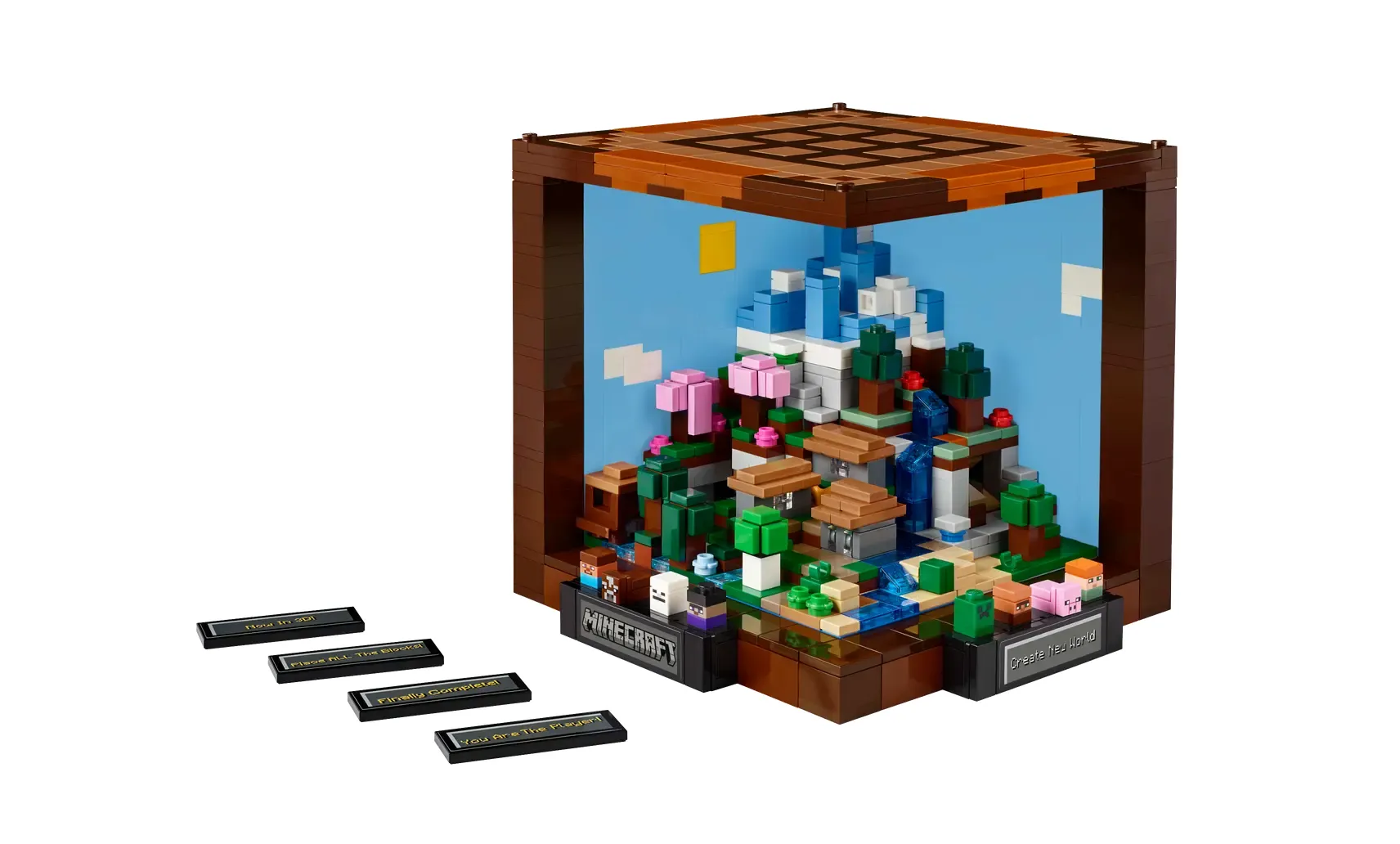 lego minecraft crafting table