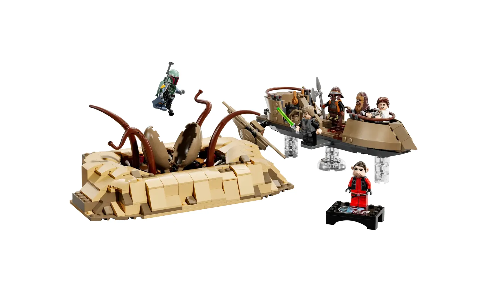 lego desert skiff sarlacc pit star wars