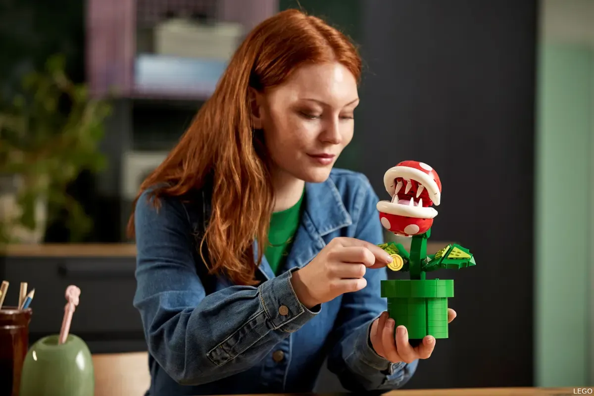 lego mario piranha plant