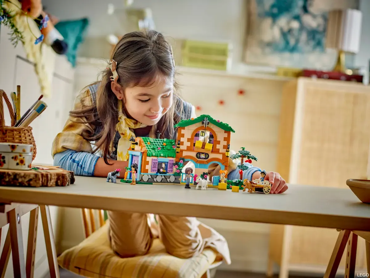 lego friends pony ranch stable