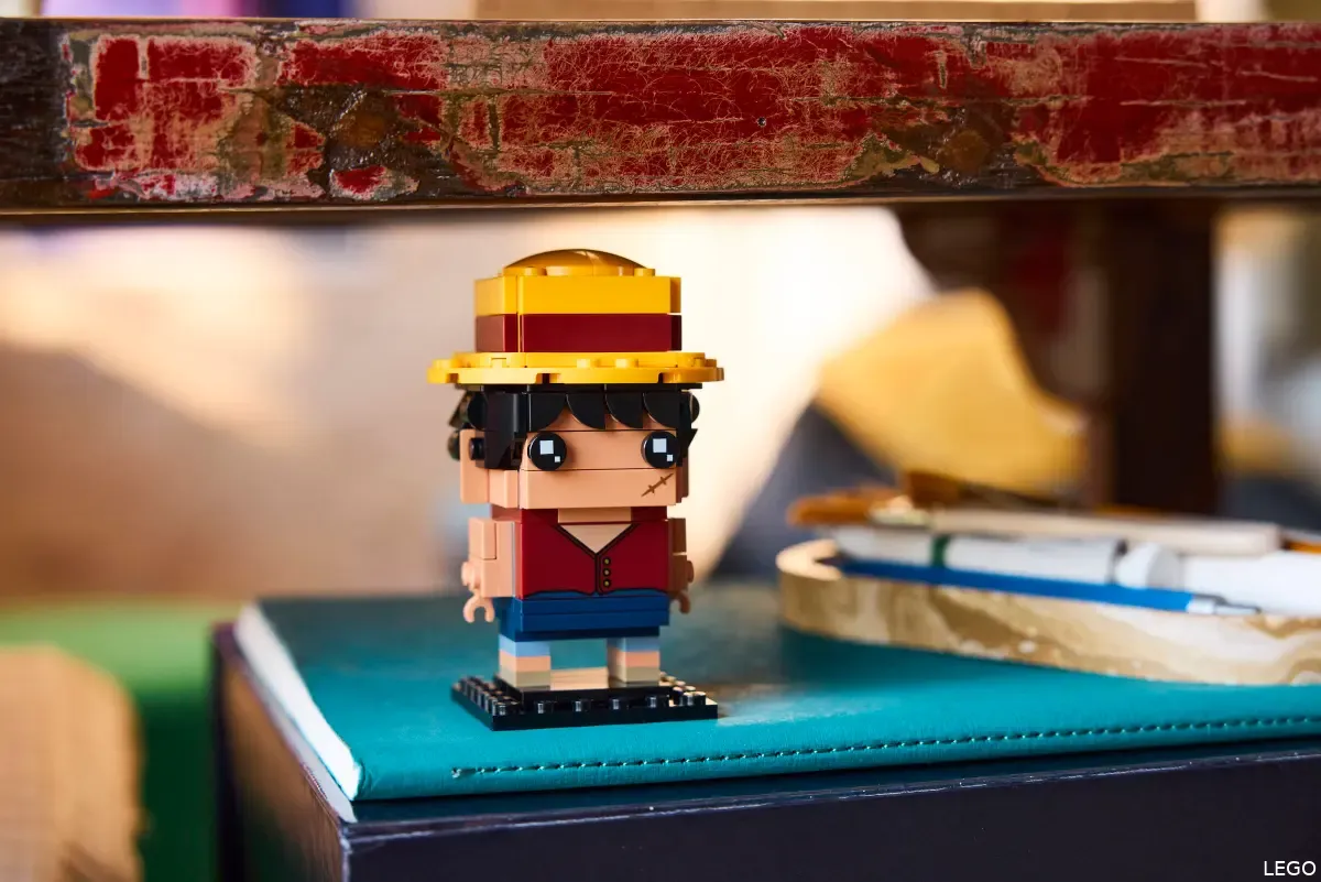lego one piece luffy brickheadz