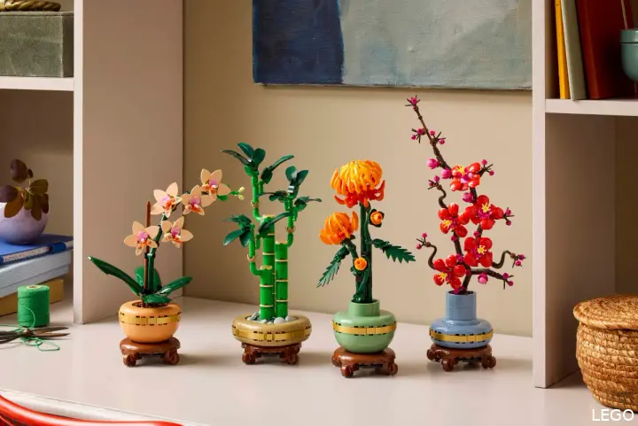lego botanical collection vier edellieden