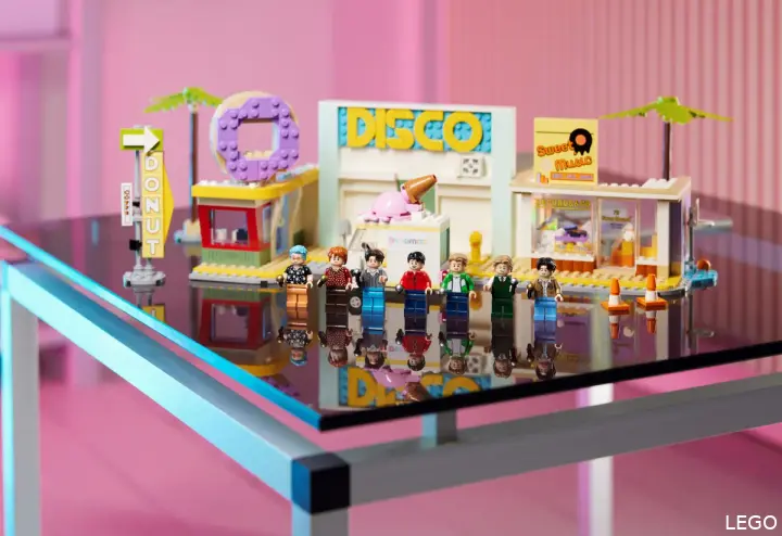 lego bts dynamite