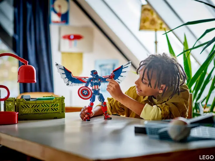 lego captain america bouwfiguur