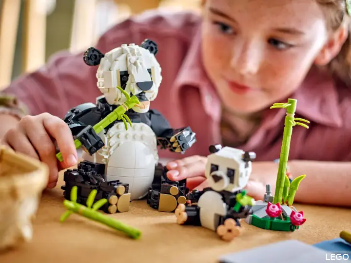 lego pandafamilie 3in1